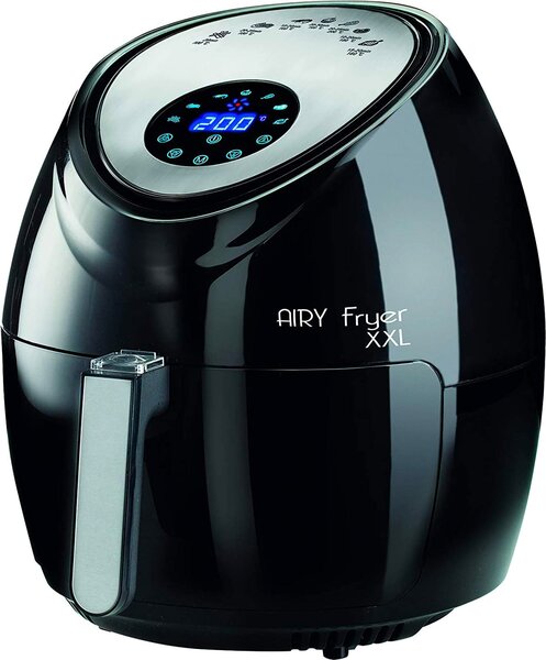 Ariete Friggitrice ad Aria Capacit 5.5 Litri Potenza 1800 Watt con Timer colore Nero - 4618 Airy Fryer XXL