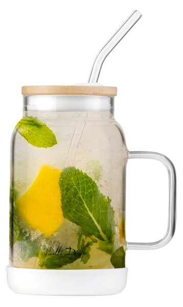 Barattolo con cannuccia 600 ml Fuori – Vialli Design
