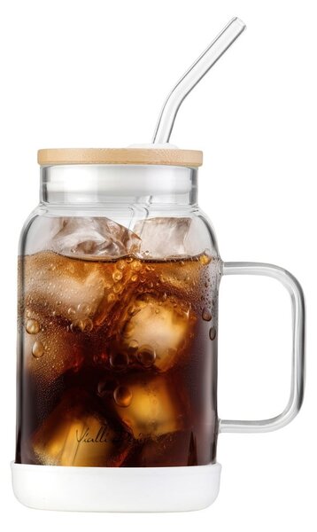 Barattolo con cannuccia 600 ml Fuori – Vialli Design