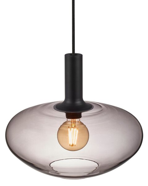 Lampada a sospensione Nordlux, Alton 35, dimmerabile, Grigio, Soggiorno, Vetro, Moderno