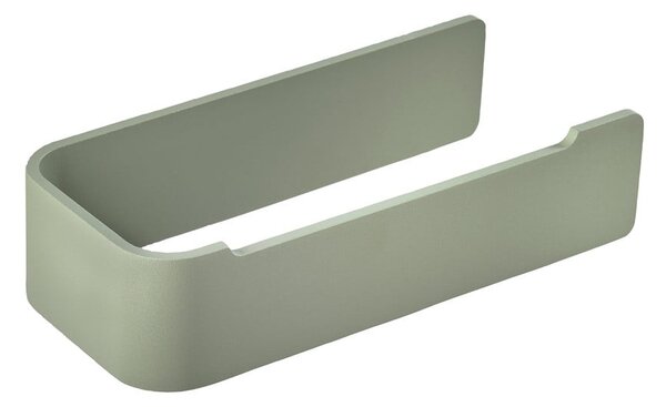 Porta carta igienica da parete verde chiaro in metallo Ume – Zone