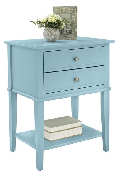 Comodino azzurro Franklin - Støraa