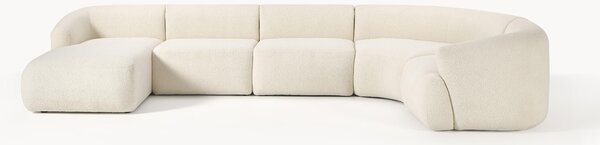 Divano XL componibile in teddy Sofia