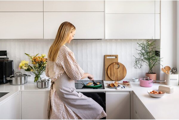 Casseruola in acciaio inox con coperchio incluso per induzione 5,5 l Lucca 3.0 – FABINI