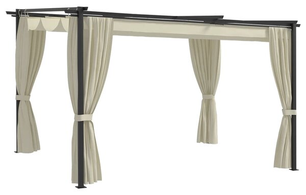 Gazebo 4x3 m Crema