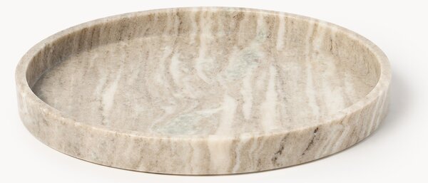 Vassoio decorativo in marmo Venice, Ø 35 cm