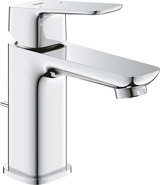 Miscelatore da lavabo Grohe EH Cubeo 101694 S-Size con set di scarico a tirante, cromato