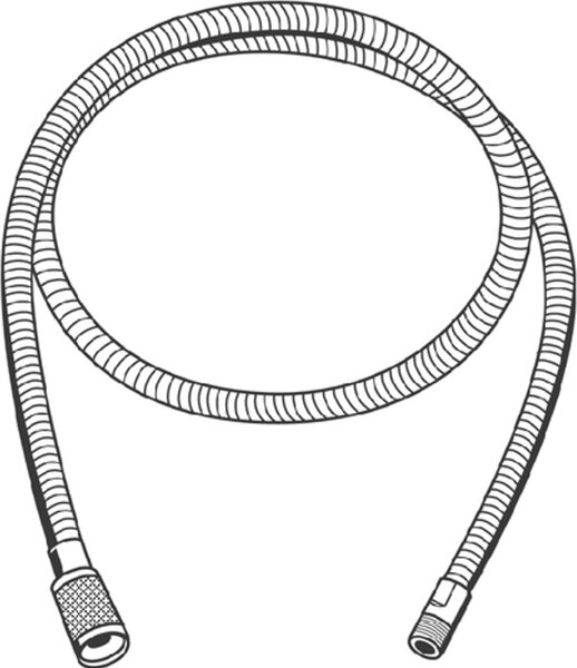 Tubo flessibile per doccia Grohe per Ladylux, 1 pezzo