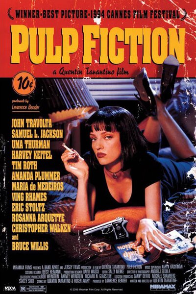 Posters, Stampe Pulp Fiction - Cover