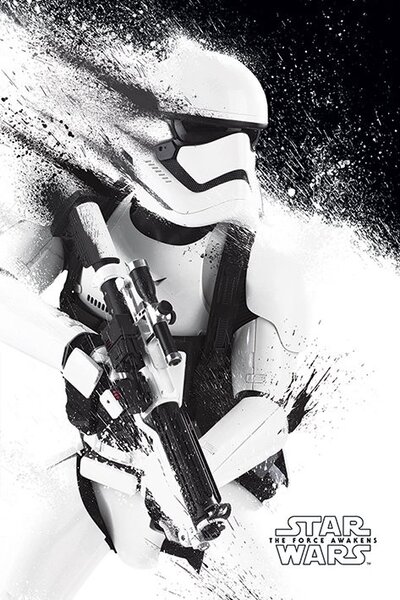 Posters, Stampe Star Wars Episodio Vii Il risveglio della Forza - Stormtrooper Paint