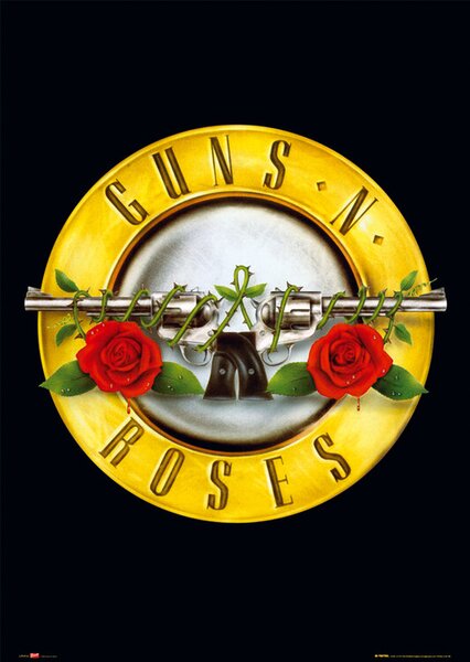 Posters, Stampe Guns'n'Roses - logo, (61 x 91.5 cm)