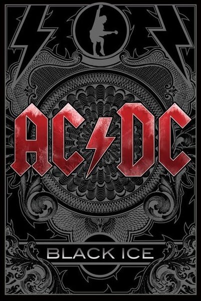 Posters, Stampe Ac Dc - black ice