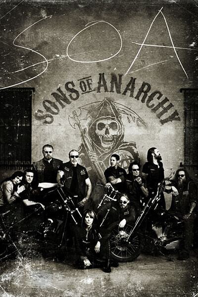 Posters, Stampe Sons of Anarchy - Vintage, (61 x 91.5 cm)