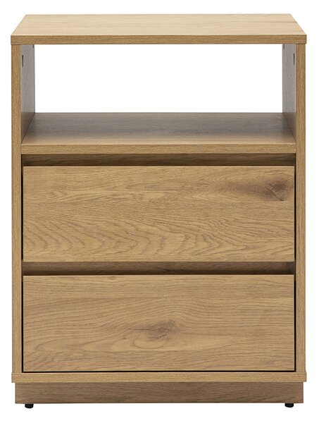 Mobile contenitore con cassetti finitura in legno chiaro quercia L50 cm SEVILLE