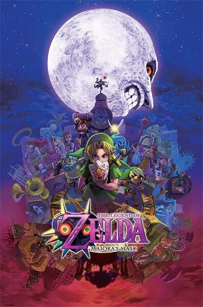 Posters, Stampe The Legend Of Zelda - Majora's Mask