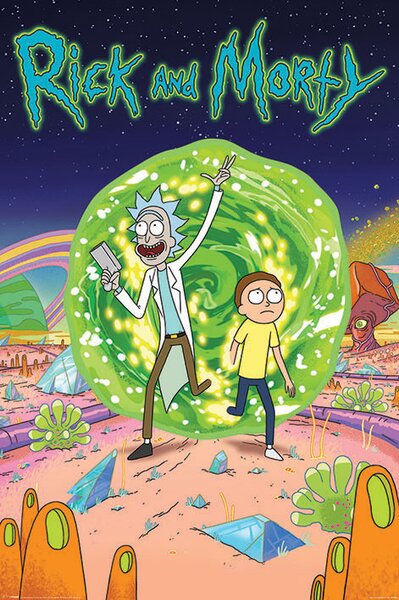 Posters, Stampe Rick Morty - Portal