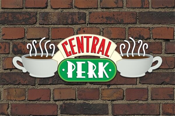 Posters, Stampe Friends Tv - Central Perk Brick