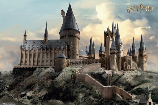 Posters, Stampe Harry Potter - Un giorno a Hogwarts, (91.5 x 61 cm)