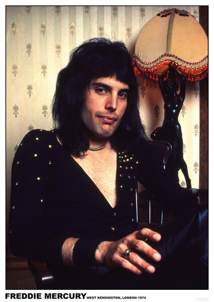 Posters, Stampe Freddie Mercury - London 1974