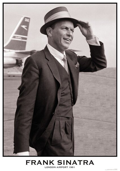 Posters, Stampe Frank Sinatra - London Airport 1961, (59.4 x 84 cm)