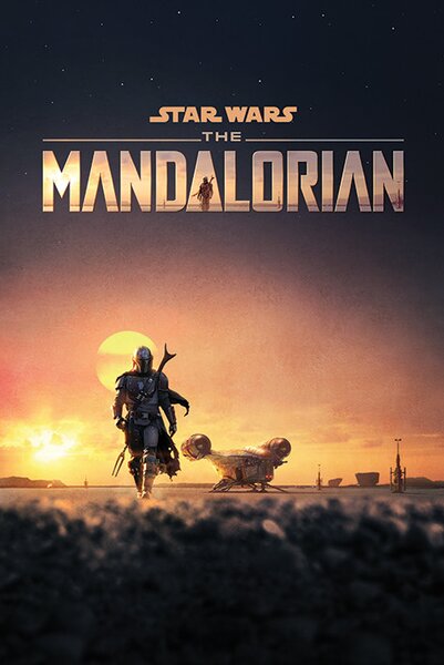 Posters, Stampe Star Wars The Mandalorian - Dusk