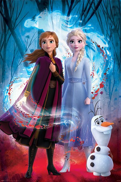 Posters, Stampe Frozen Il regno di ghiaccio 2 - Guiding Spirit