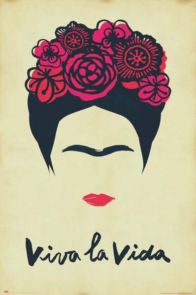 Posters, Stampe Frida Kahlo - Viva La Vida