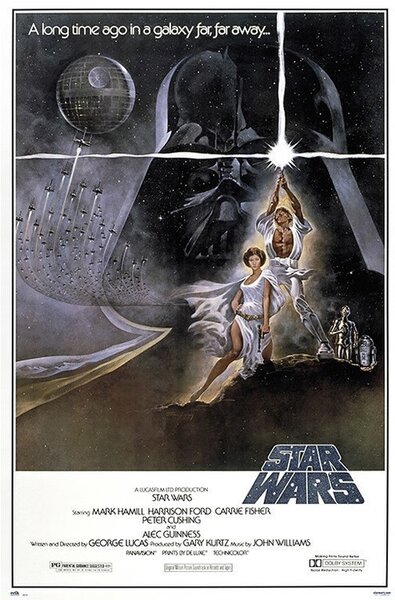 Posters, Stampe Star Wars - Nella galassia, (61 x 91.5 cm)