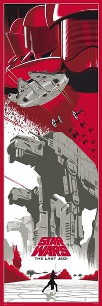 Posters, Stampe Star Wars Episodio Vii - Gli ultimi Jedi, (53 x 158 cm)
