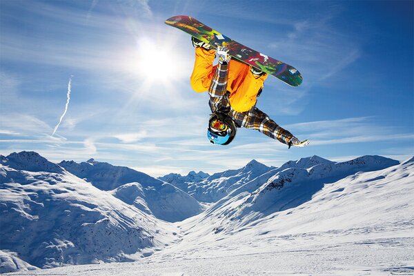 Posters, Stampe Snowboard - Flip