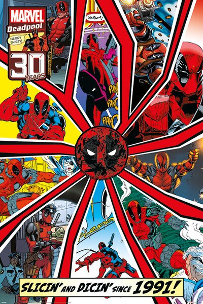 Posters, Stampe Deadpool - Shattered