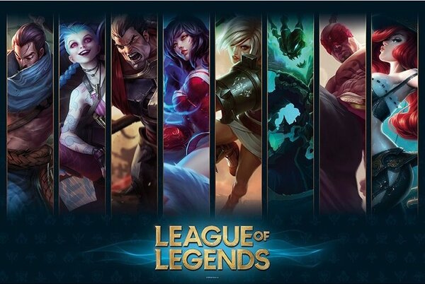 Posters, Stampe League of Legends - Champions