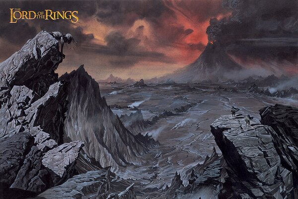 Posters, Stampe The Lord of the Rings - Mount Doom, (61 x 91.5 cm)