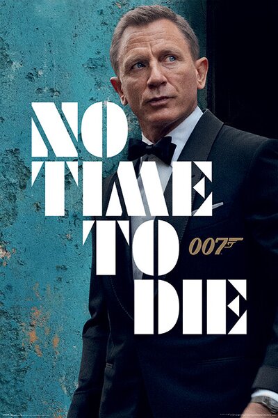 Posters, Stampe James Bond - No Time To Die - Azure Teaser