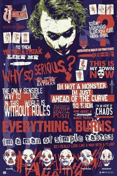 Posters, Stampe Joker - Quotes