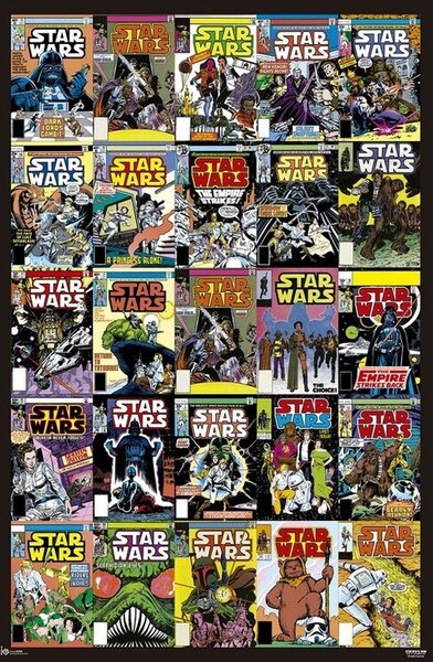 Posters, Stampe Star Wars - Covers