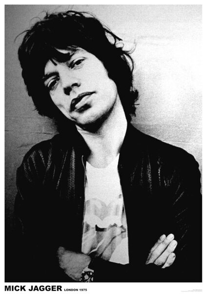 Posters, Stampe Mick Jagger - London 1975