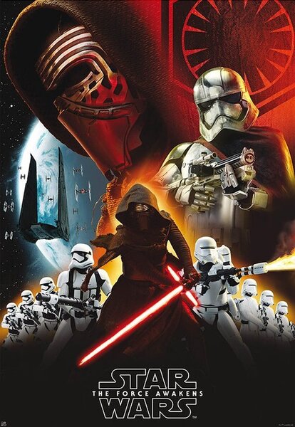 Posters, Stampe Star Wars - Groupe First Order