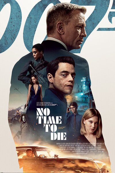Posters, Stampe James Bond No Time To Die - Profile