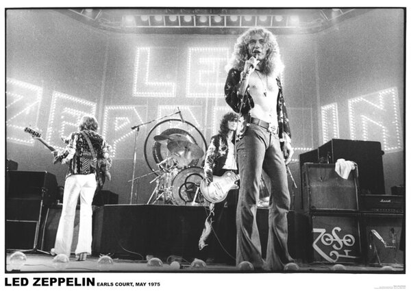 Posters, Stampe Led Zeppelin - Earls Court May 1975, (59.4 x 84.1 cm)