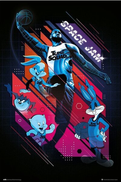 Posters, Stampe Space Jam 2 - All Characters, (61 x 91.5 cm)