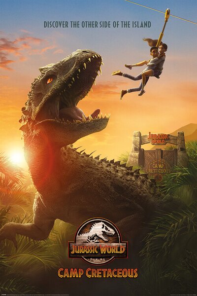 Posters, Stampe Jurassic World Camp Cretaceous - Teaser, (61 x 91.5 cm)
