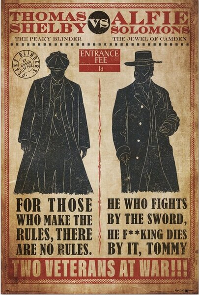 Posters, Stampe Peaky Blinders - Thomas vs Alfie