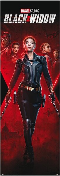Posters, Stampe Marvel - Black Widow, (53 x 158 cm)