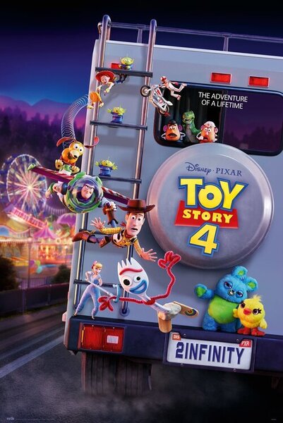 Posters, Stampe Toy Story 4 - To Infinity, (61 x 91.5 cm)