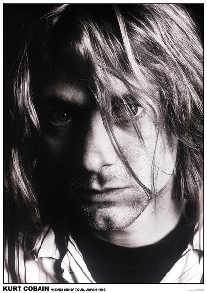 Posters, Stampe Kurt Cobain - Japan 1992, (59.4 x 84.1 cm)