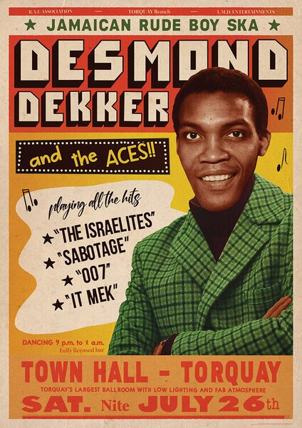 Posters, Stampe Desmond Dekker