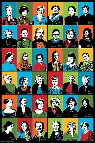 Posters, Stampe Feminist Icons, (61 x 91.5 cm)