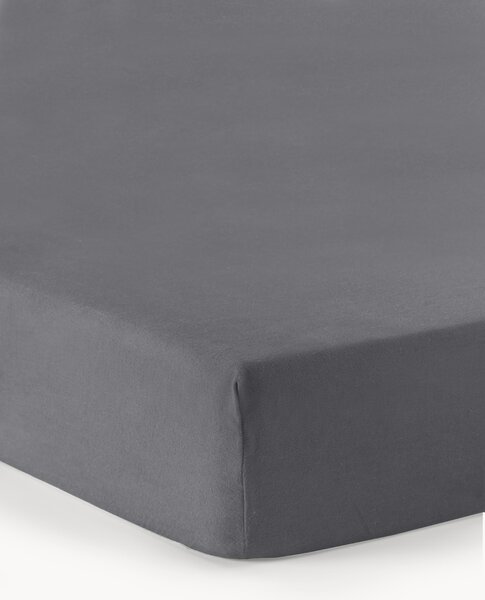 Lenzuolo con angoli topper in flanella Biba