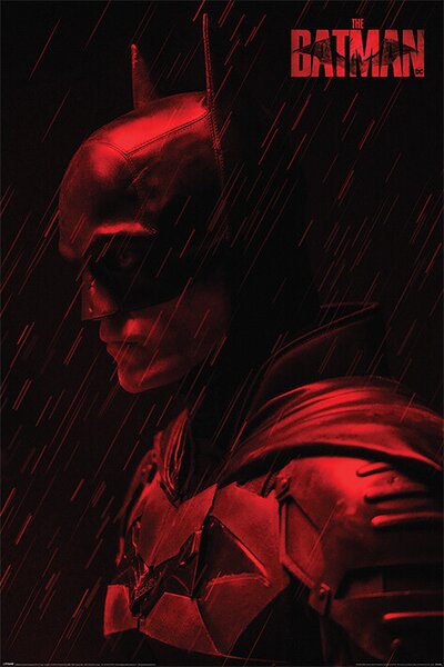 Posters, Stampe The Batman - Red, (61 x 91.5 cm)